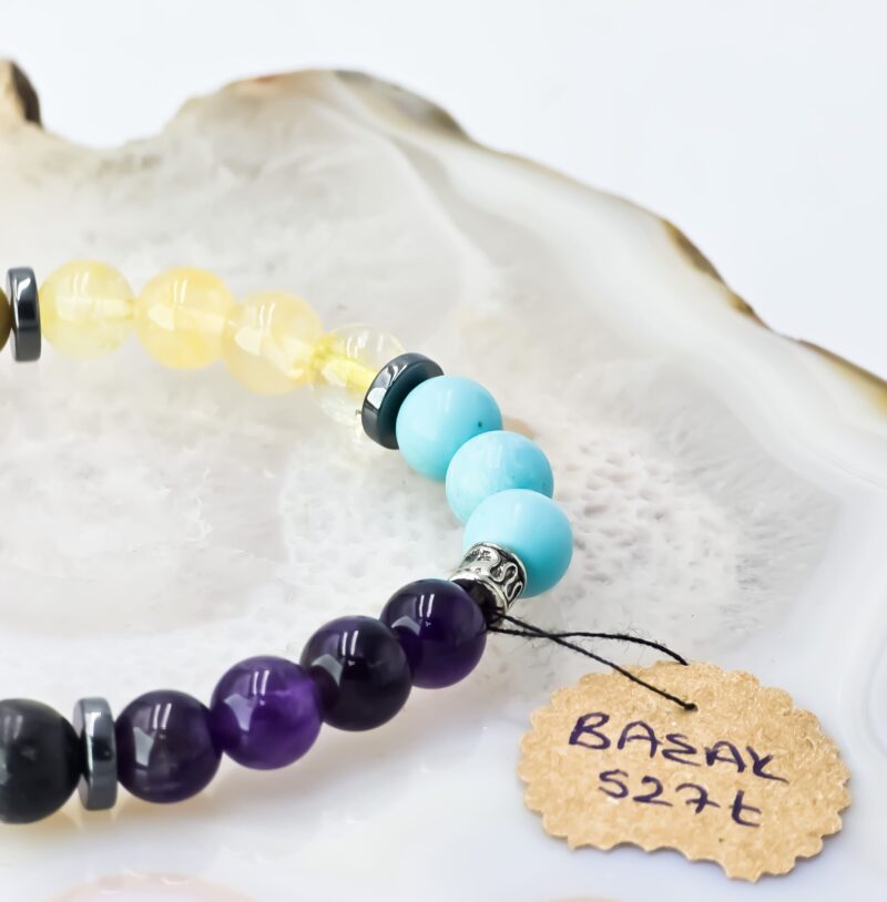 Başak burcu doğaltaş bileklik