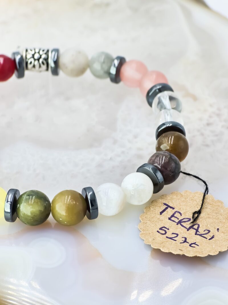 Terazi Burcu Doğaltaş Burç Bilekliği - Görsel 3