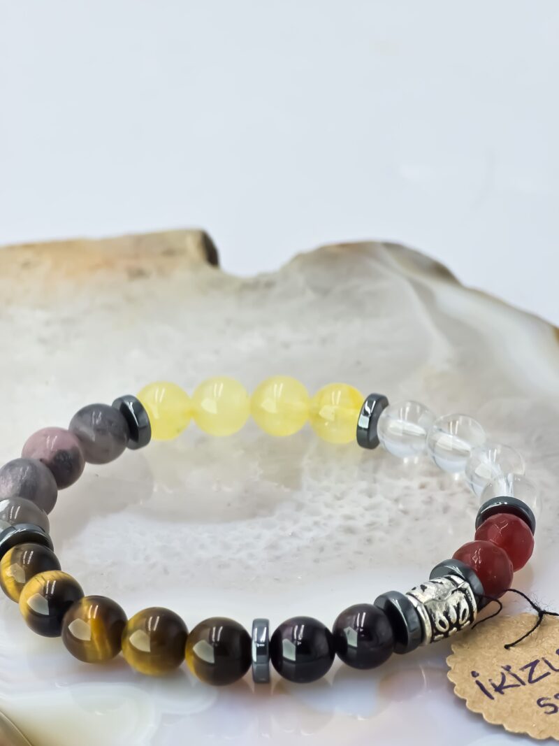 ikizler burcu doğaltaş bileklik