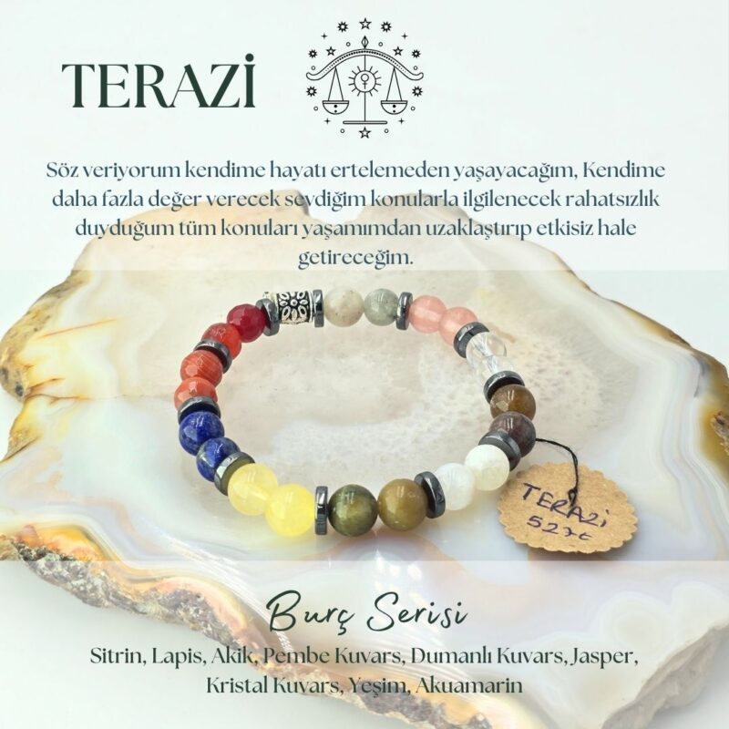 terazi burcu bilekligi