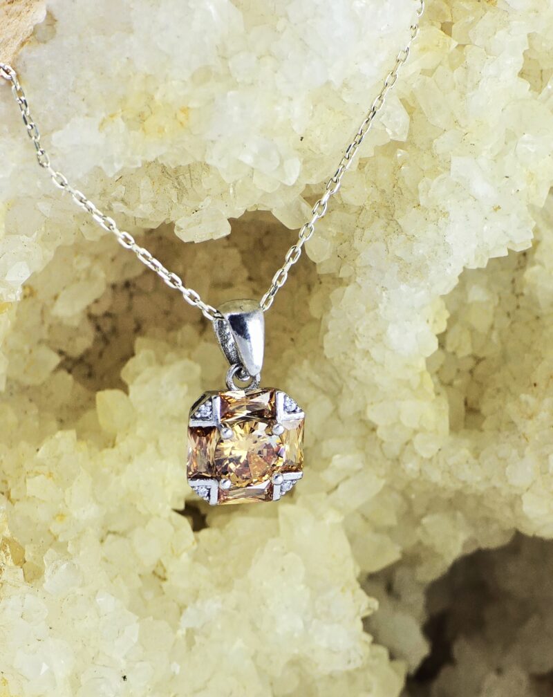 Orijinal 1. Kalite Sitrin Bereket Taşı – Para Çeken Cüzdan Taşı (Paraiba İşçilikli) - Görsel 2