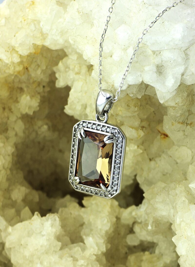 Orijinal 7 Renk Değiştiren Zultanit Taşı Baget İşçilikli Set - Görsel 2