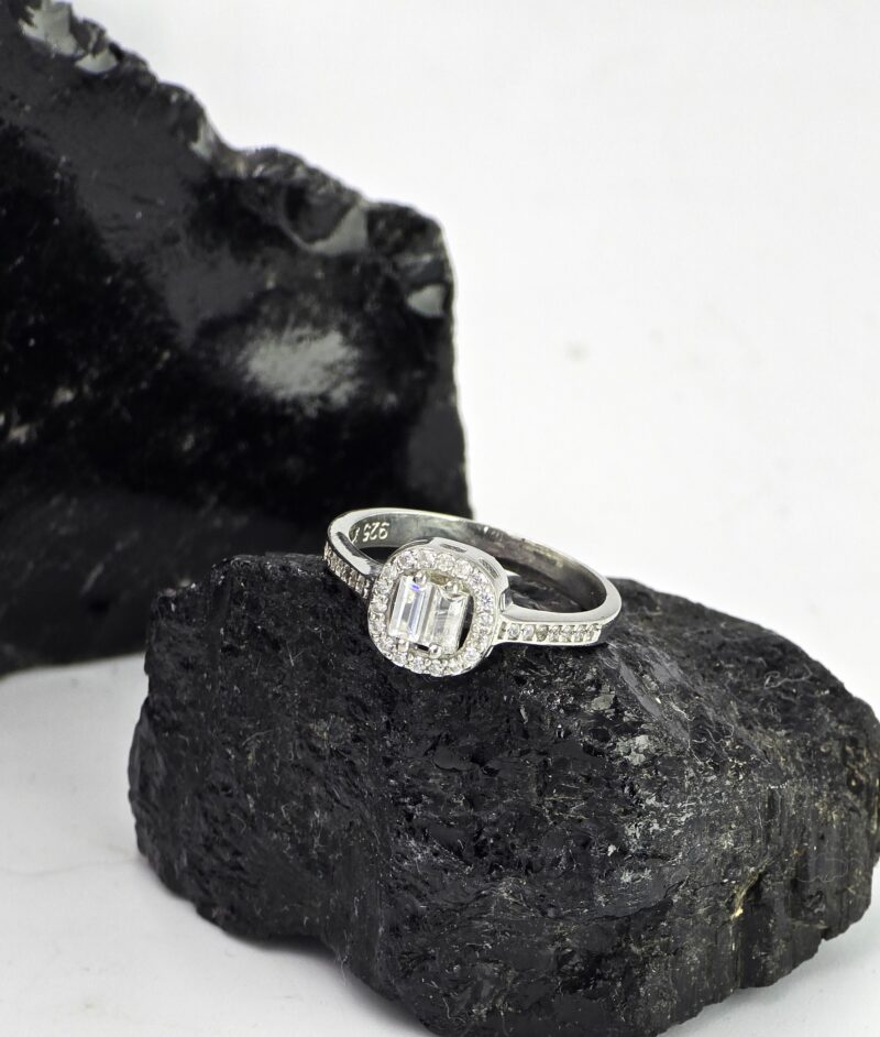 Orijinal Prenses Kesimi Zirkon İşçilikli Baget Set - Görsel 2