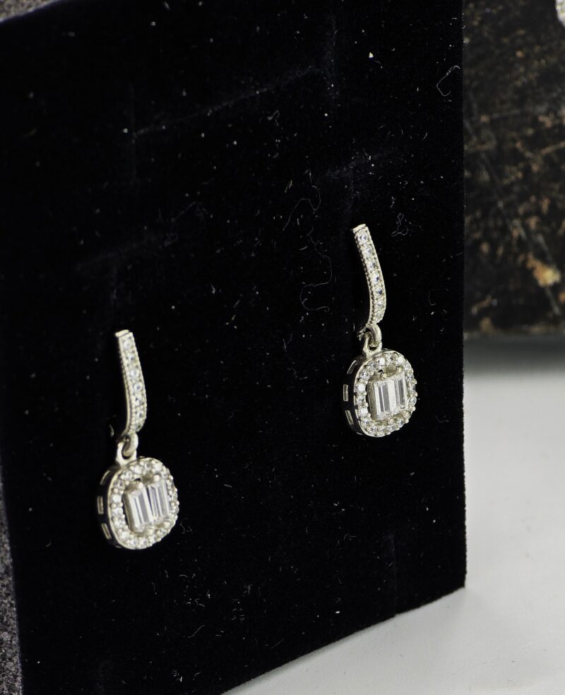 Orijinal Prenses Kesimi Zirkon İşçilikli Baget Set - Görsel 3