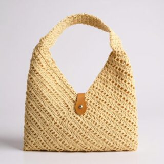 yelllow hobo bag