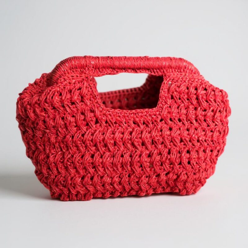 Kırmızı Gizli Burslu Gündüz/Gece El Çantası/ Clutch