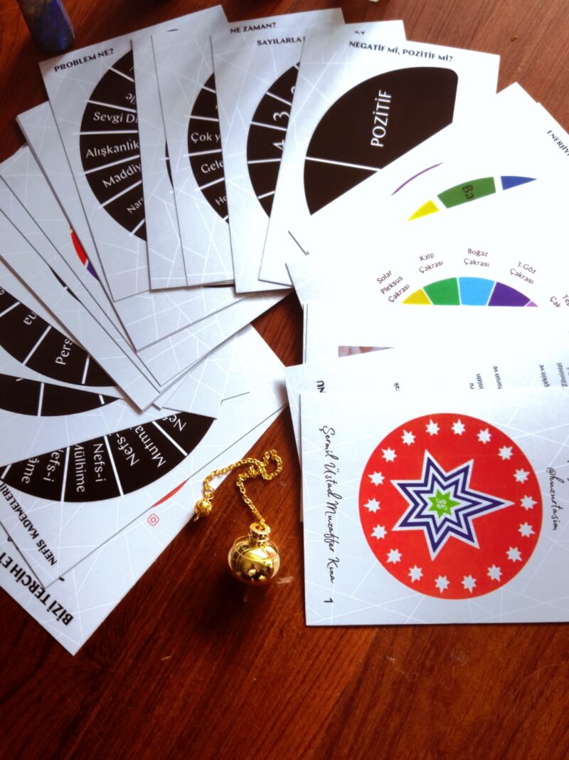 Pandül Kullanım Kart Seti | Şifa, Rehberlik ve Günlük Enerji Çalışmaları İçin - Görsel 2